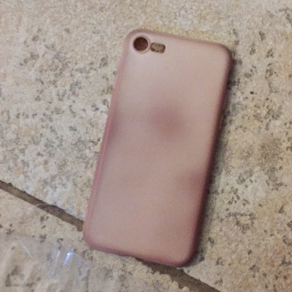Pink phone case